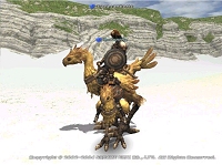In FFXI chocobos can be used as a transportation method